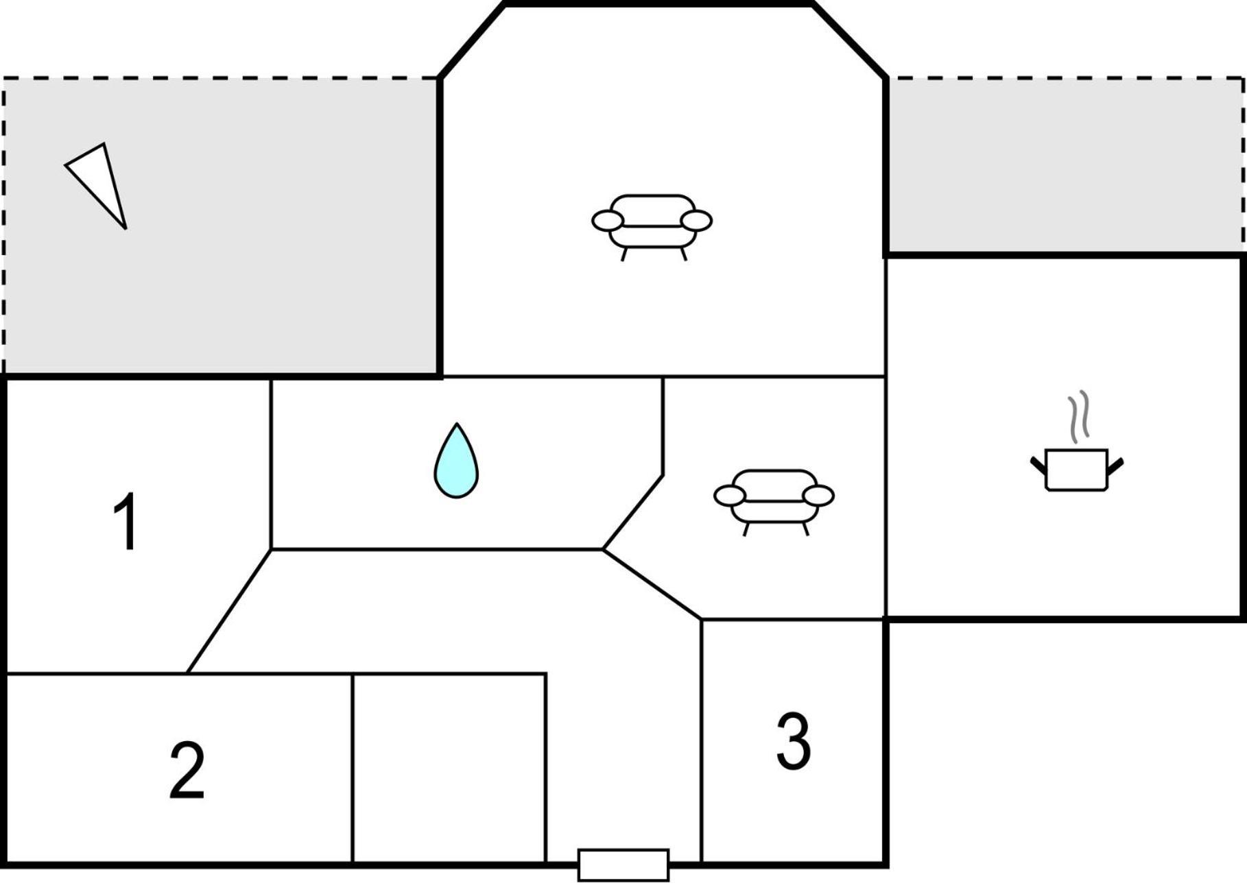 3 Bedroom Beautiful Home In Vikesa Hovland  Luaran gambar